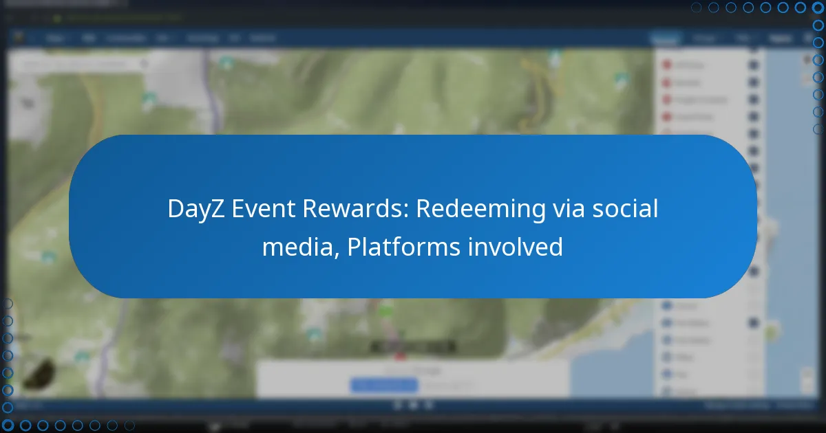 DayZ Event Rewards: Redeeming via social media, Platforms involved