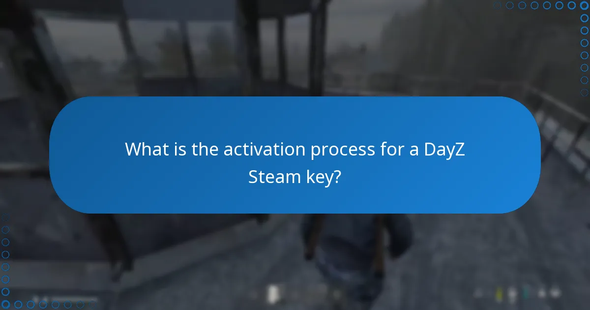 What are the frequently asked questions about DayZ Steam keys?